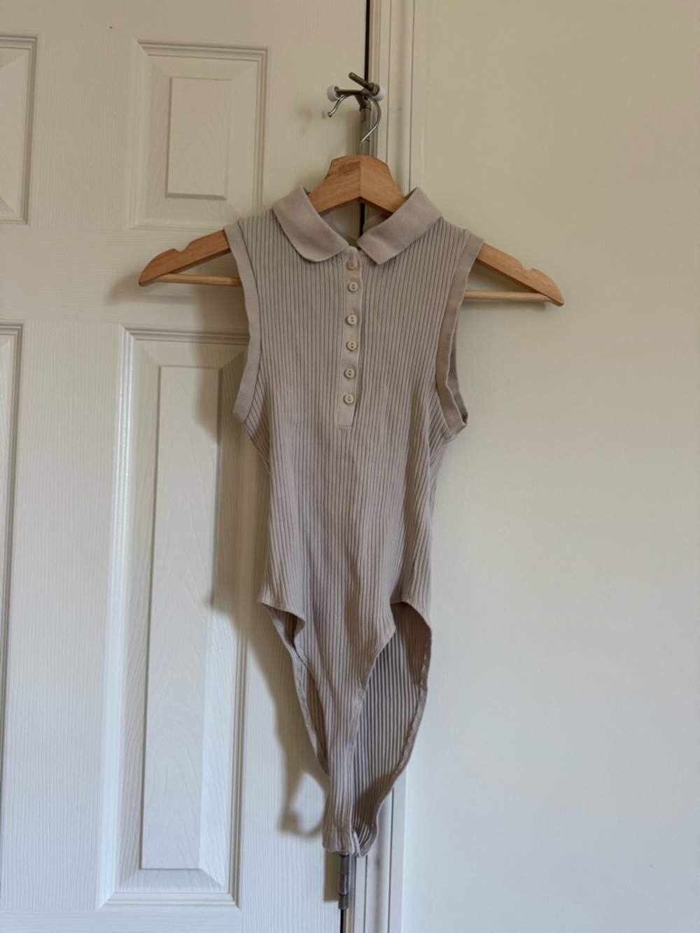 🐪RIBBED ZARA COLLAR BODYSUIT🐪